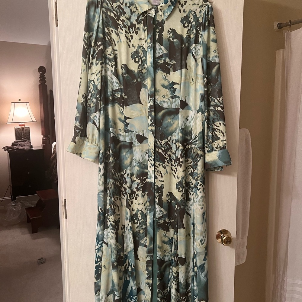 Chico's Multicolor Abstract Print Dress